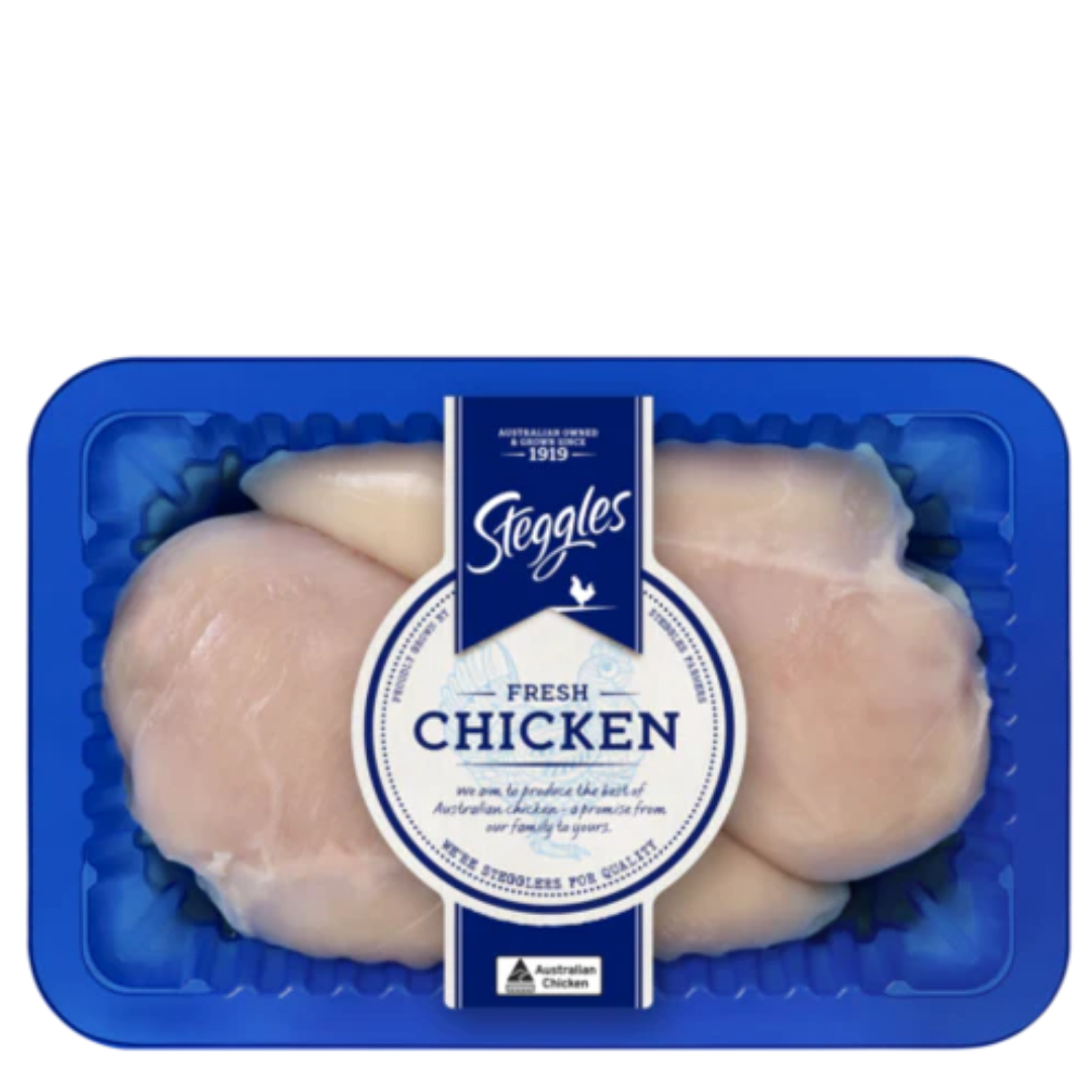 Steggles Chicken Breast Fillets 1-1.2kg  WEBSITE ONLY