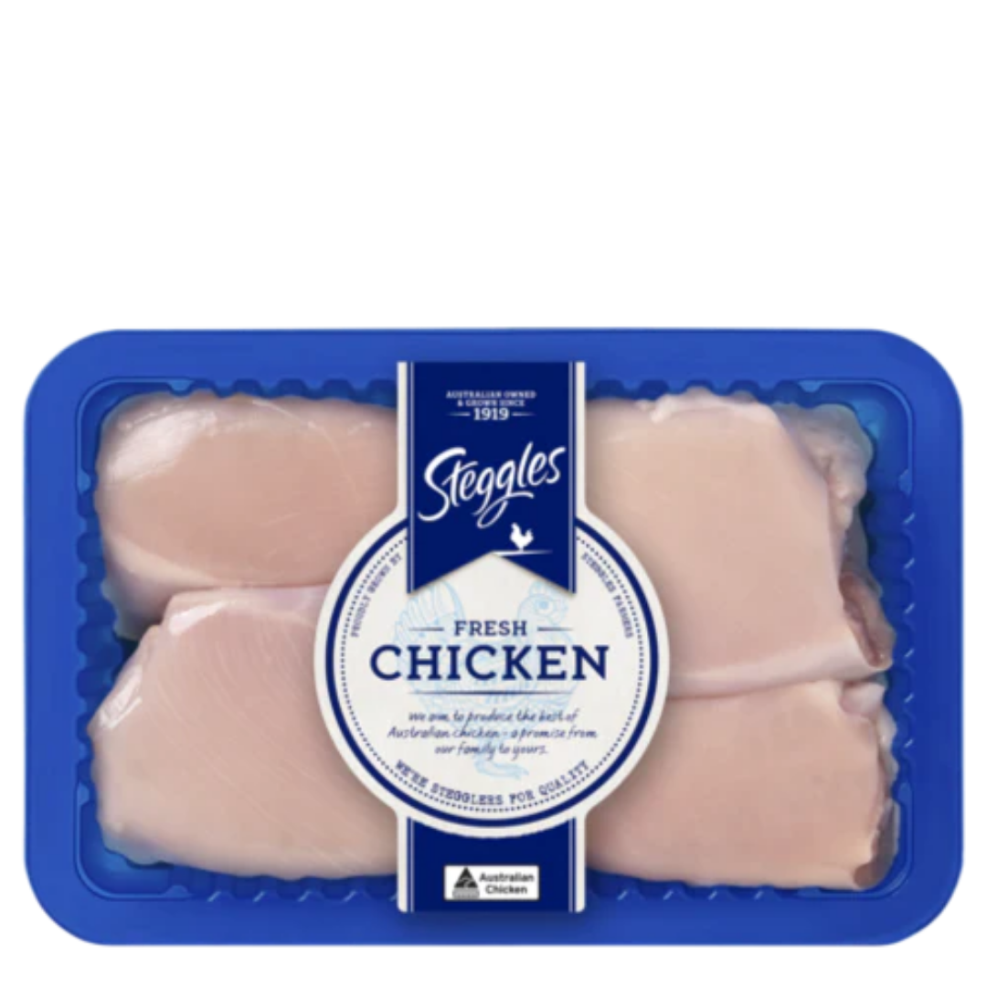 Steggles Chicken Thigh Fillets 900g - 1.1kg  WEBSITE ONLY