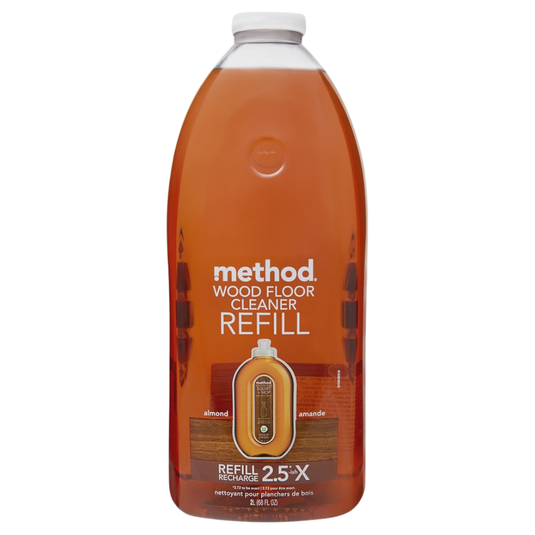 Method Squirt & Mop Wood Floor Cleaner Almond Refill 2Lt