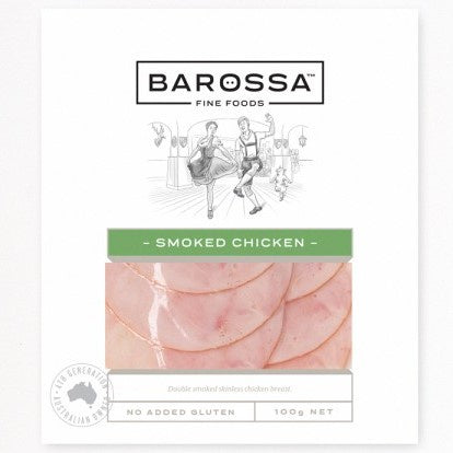 Barossa Fine Foods Smoked Chicken Breast 100g