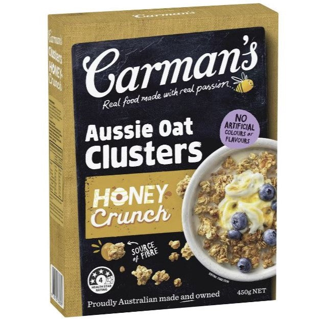 Carmans Honey Roasted Nut Clusters 450g