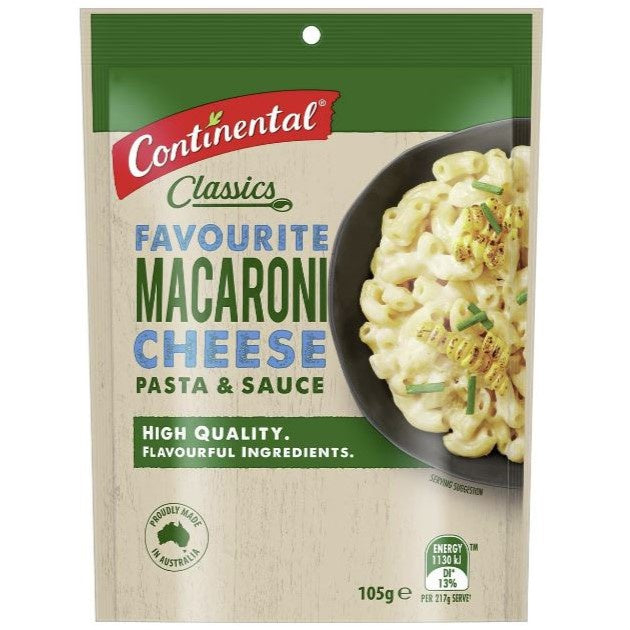Continental  Macaroni Cheese Pasta & Sauce 105g