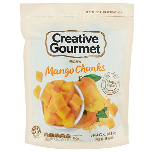 Creative Gourmet Frozen Mango 500g