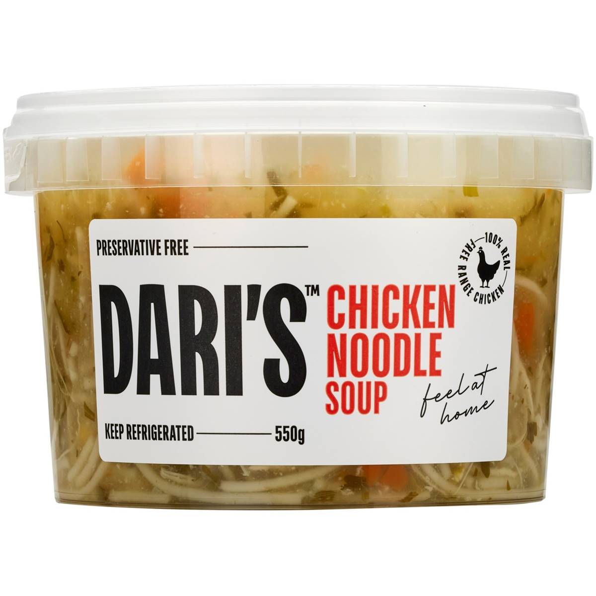 Dari's Classic Chicken Noodle Soup 550g