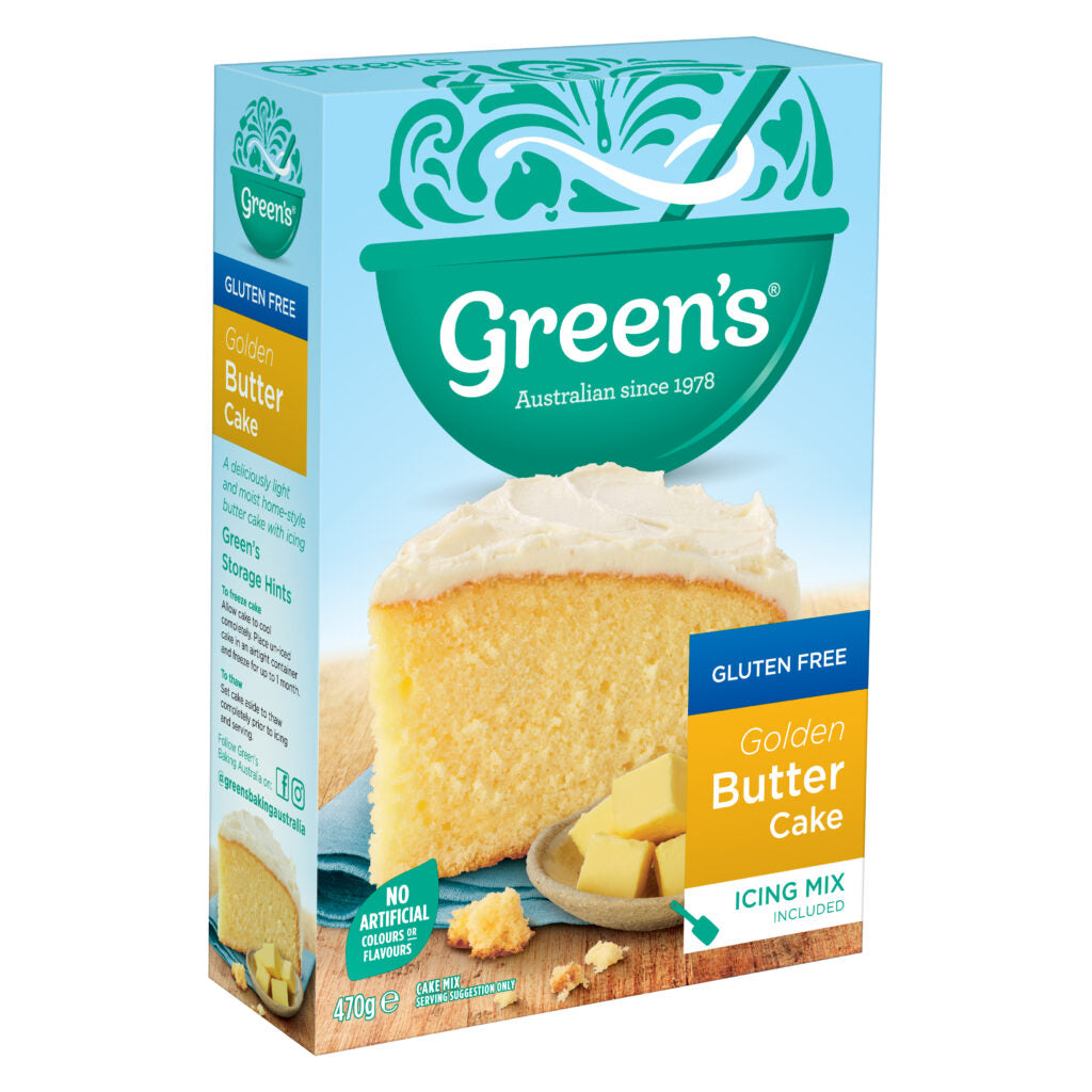 Green's Gluten Free Buttercake Mix 470g