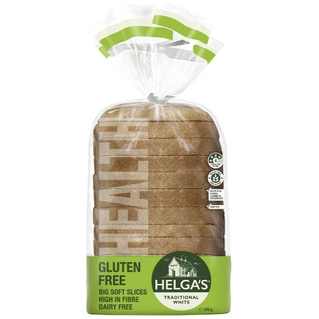 Helga's Gluten Free Traditional White Loaf 470g