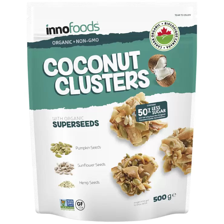 innofoods Coconut Clusters 500g