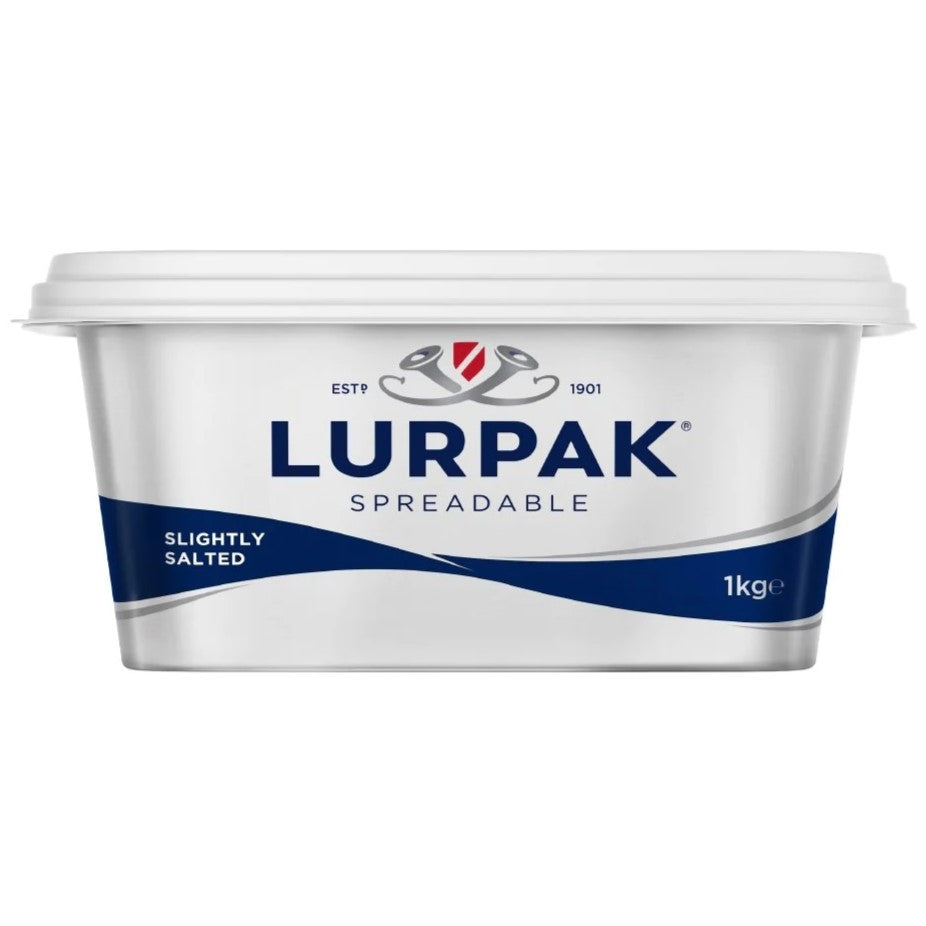 Lurpak Spreadable Butter Salted 1kg