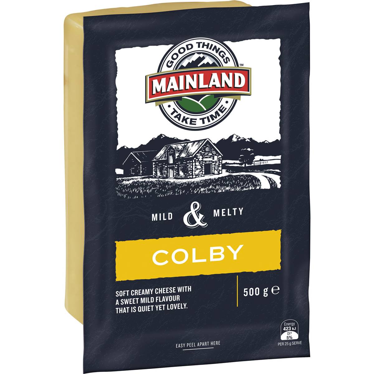 Mainland Colby Cheese Block  500g
