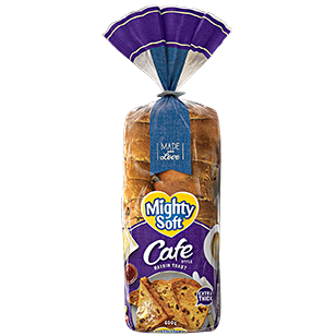 Mighty Soft Cafe Style Raisin Toast 600g