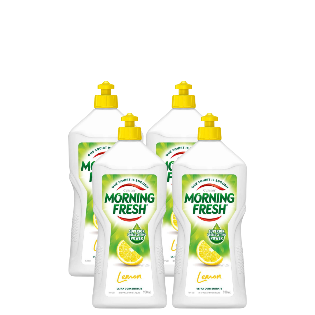 Morning Fresh Dishwashing Liquid Lemon - BULK 4 x 900ml