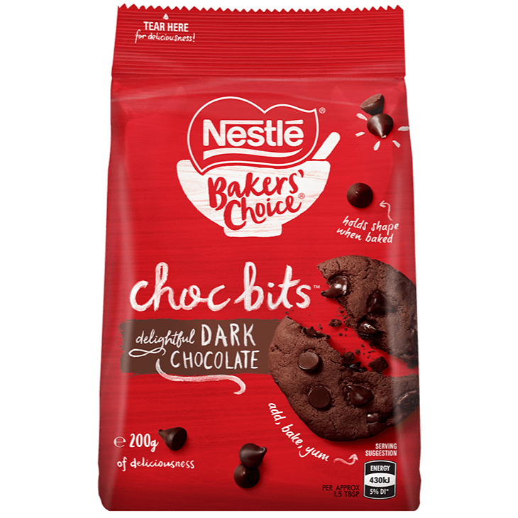Nestle Chocolate Bits Dark 200g