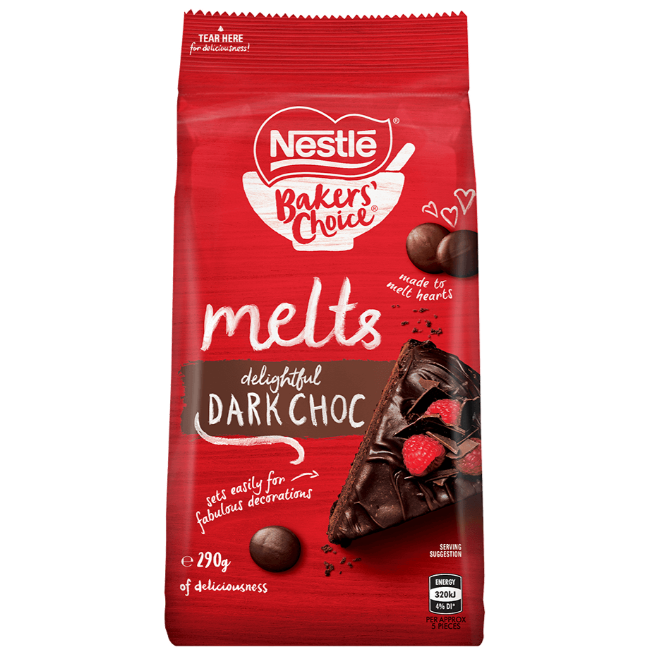 Nestle Chocolate Melts Dark 290g