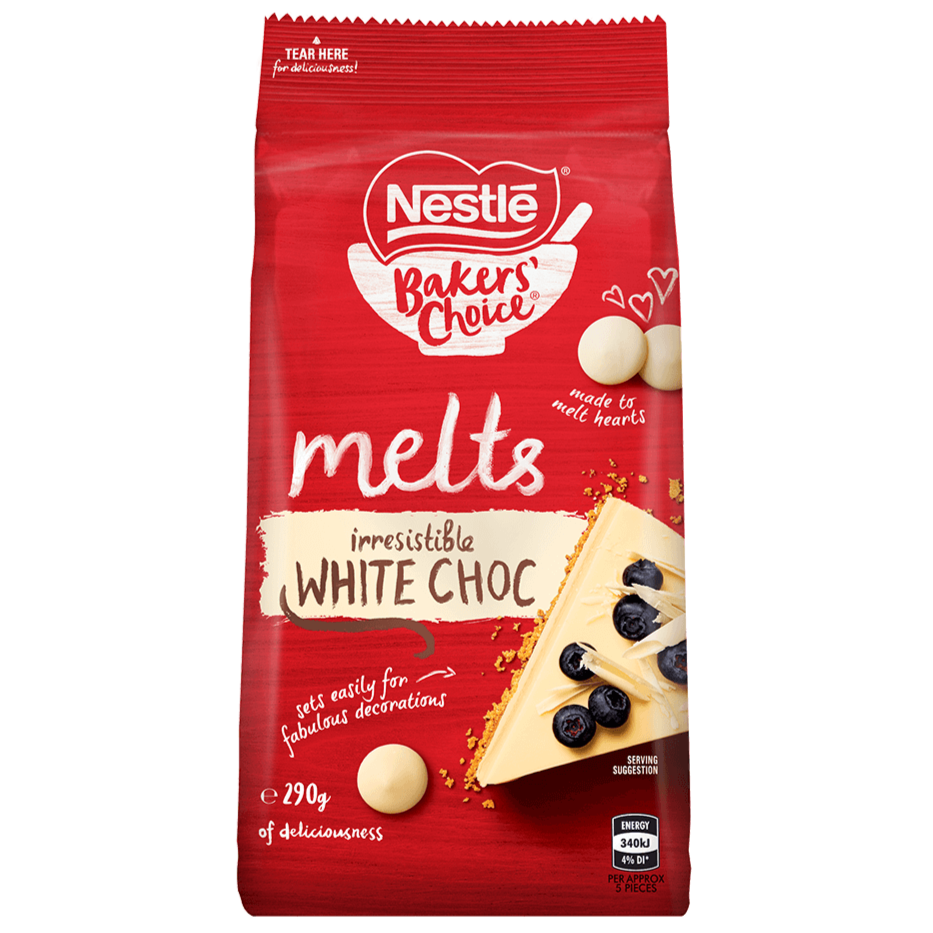 Nestle Chocolate Melts White 290g