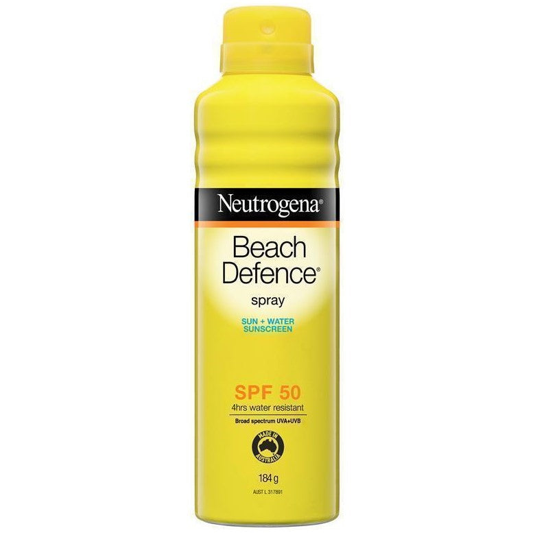Neutrogena Beach Defence Spray Sunscreen Spf 50 184g