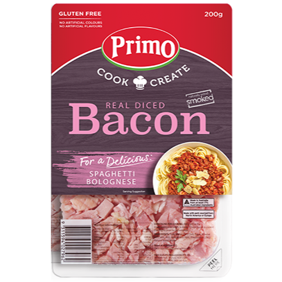 Primo Diced Bacon 200g