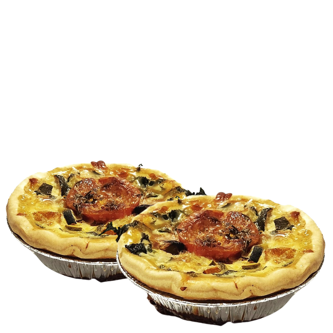 AVB Vegetable Quiche 6 Pk (Individual Size) PRE-ORDER ONLY