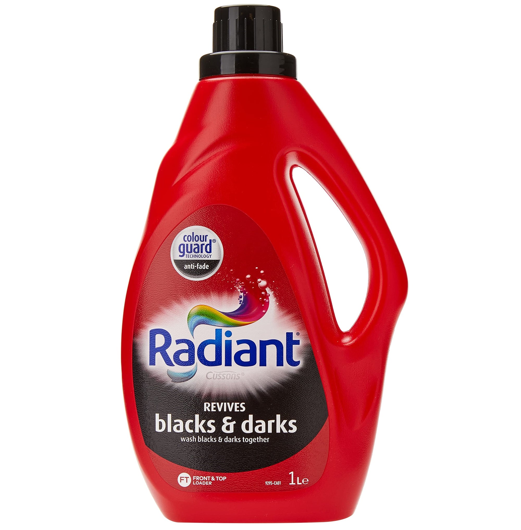 Radiant Black Wash Laundry Liquid 1L Top & Front Loader