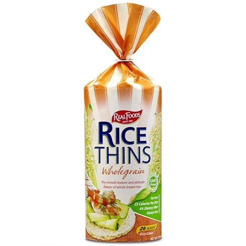 Real Foods Rice Thins 150g