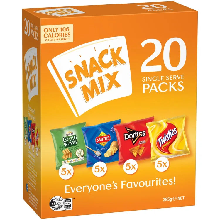 Smiths Chips Snack Mix 20pk