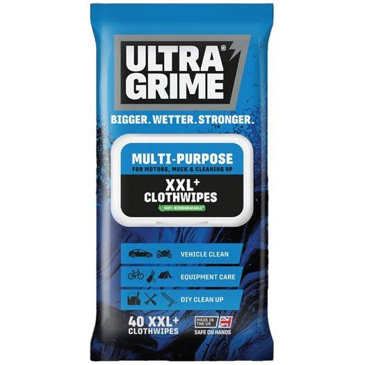 Ultragrime Multi-Purpose original XXL+ Clothwipes 40 pack