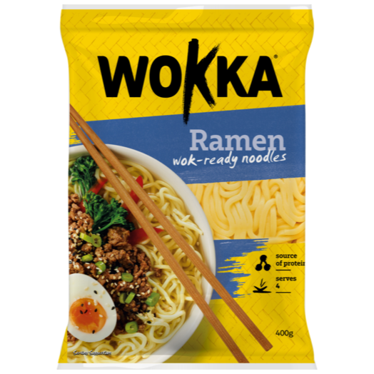 Wokka Ramen Noodle 400g