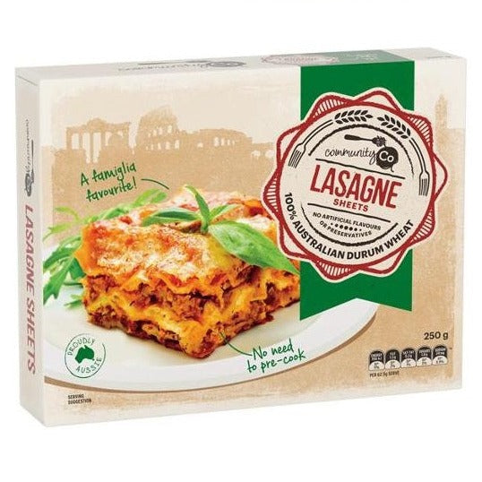 Community Co 100 Large Instant Lasagna 250g