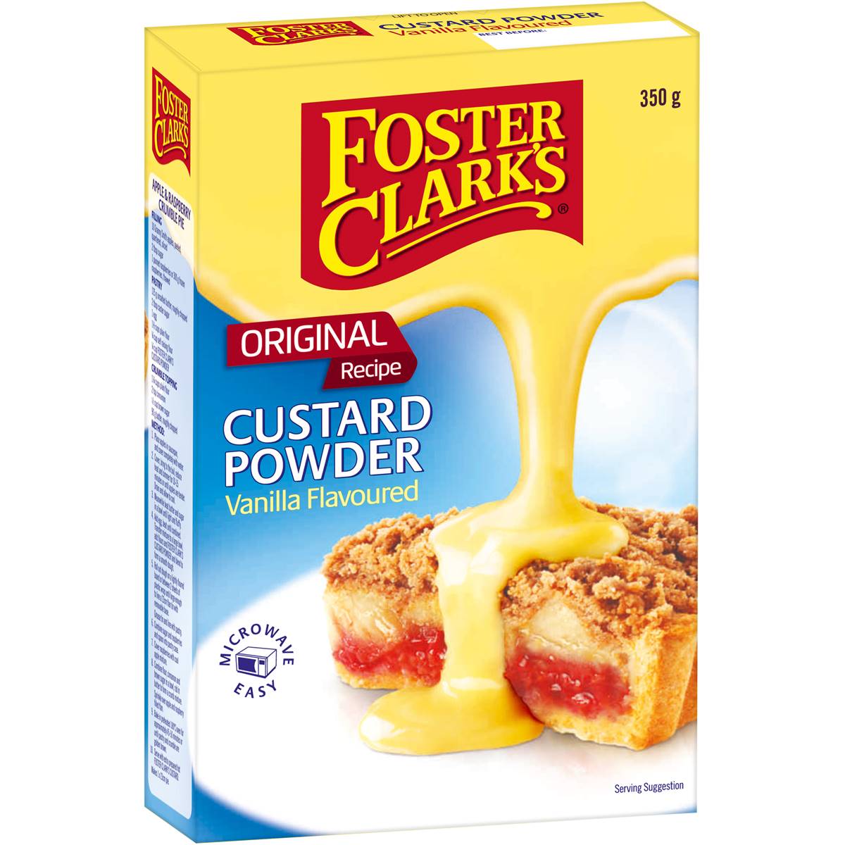 Foster Clarks Original Recipe Custard Powder 350g