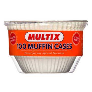 Multix Patty Cases Muffin 100 Pack