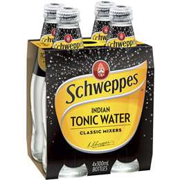 Schweppes Tonic Water 4pk