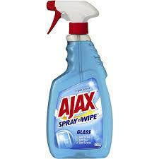 Ajax Spray & Wipe Trigger Glass Cleaner 500ml