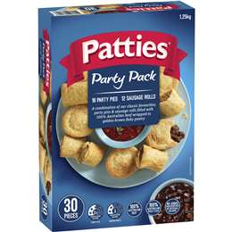 Patties Party Pack 30 pieces 1.25kg
