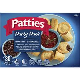 Patties Party Pack 30 pieces 1.25kg