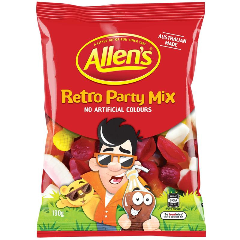 Allen's Retro Party Mix 190g