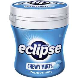 Eclipse Chewy Mints Peppermint 93g