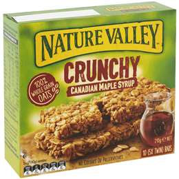 Nature Valley Crunchy Canadian  Maple 6pk 252g