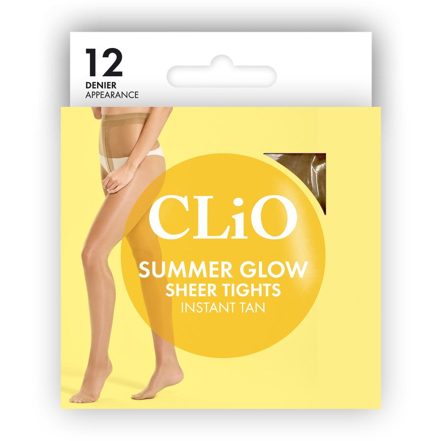 Clio Summer Glow Sheer Tight - Tan - S/M