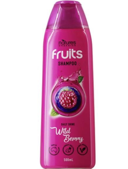 Natures Organic Shampoo Berry 500ml