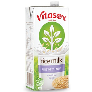 Vitasoy Unsweetened Long Life Rice Milk 1L