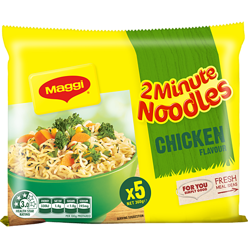 Maggi 2 Minute Noodles 5pk