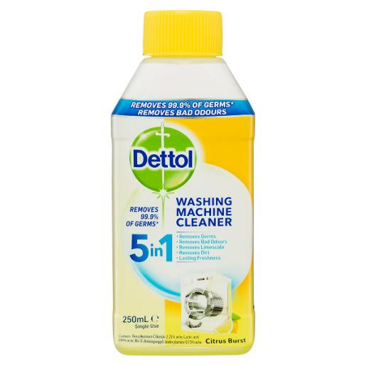 Dettol Lemon Washing Machine Cleaner 250ml