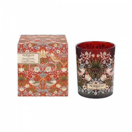 Morris & Co Strawberry Thief Candle
