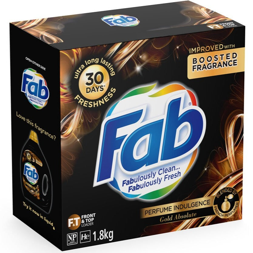 FAB Laundry Powder Perfume Indulgence 1.8kg