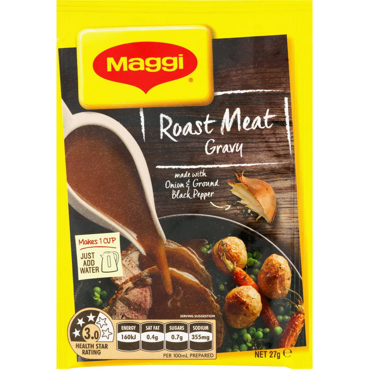Maggi Gravy Mix Roast Meat 27g