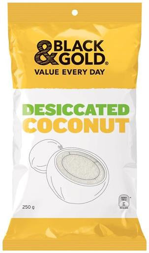 Black & Gold Desiccated Coconut 250g