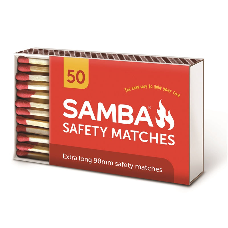Samba Matches BBQ 98mm 50pk