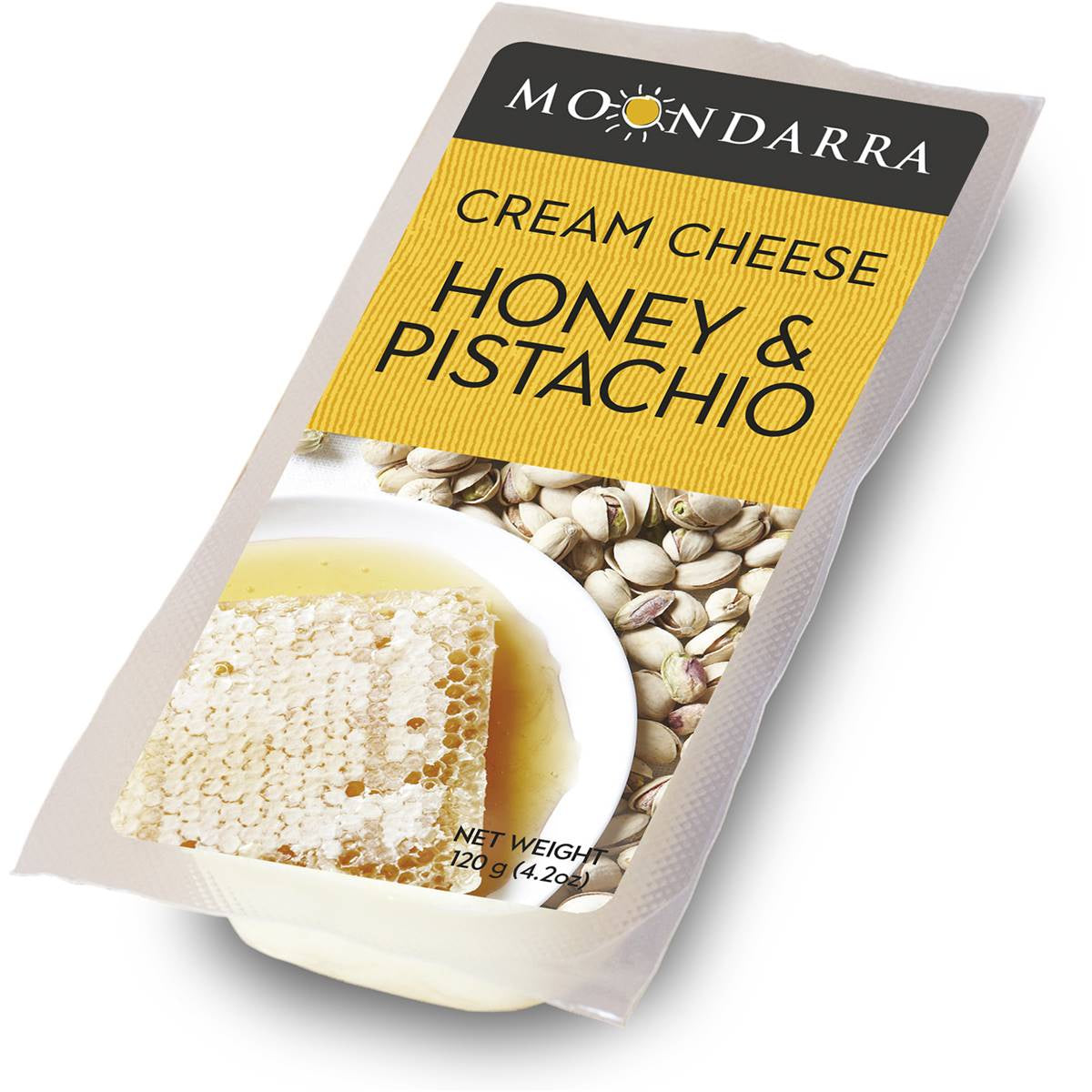 Moondarra Cream Cheese Honey and Pistachio 120g