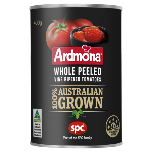 Ardmona Tomatoes Whole Peeled 400g