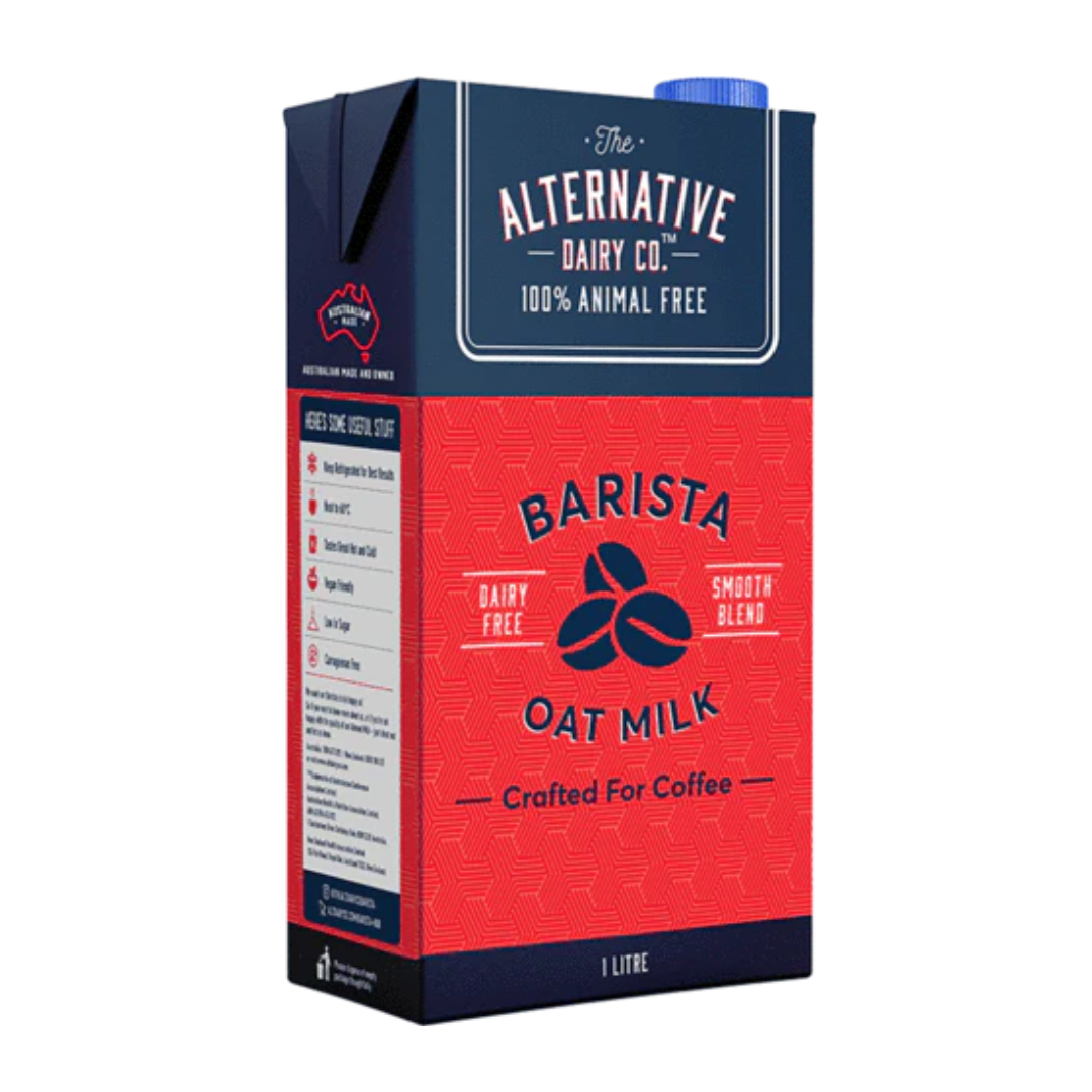 The Alternative Dairy Company, UHT, Barista Oat Milk 1L