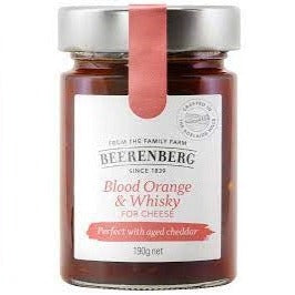 Beerenberg Blood Orange & Whisky for Cheese 190g